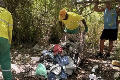 Operação desfaz seis acampamentos irregulares nas dunas de Cabo Frio