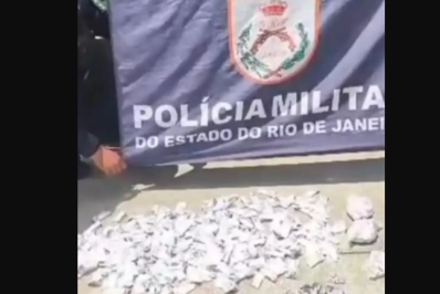 PM apreende mais de 2 mil unidades de drogas em Arraial do Cabo