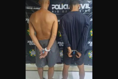 Polícia prende dois em Búzios com 58 pinos de cocaína na Rua da Tartaruga
