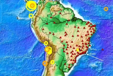 Tremor de magnitude 1,7 é confirmado em Búzios