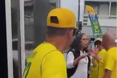 Discussão entre fiscal do TRE e PM marca carreata em São Pedro da Aldeia