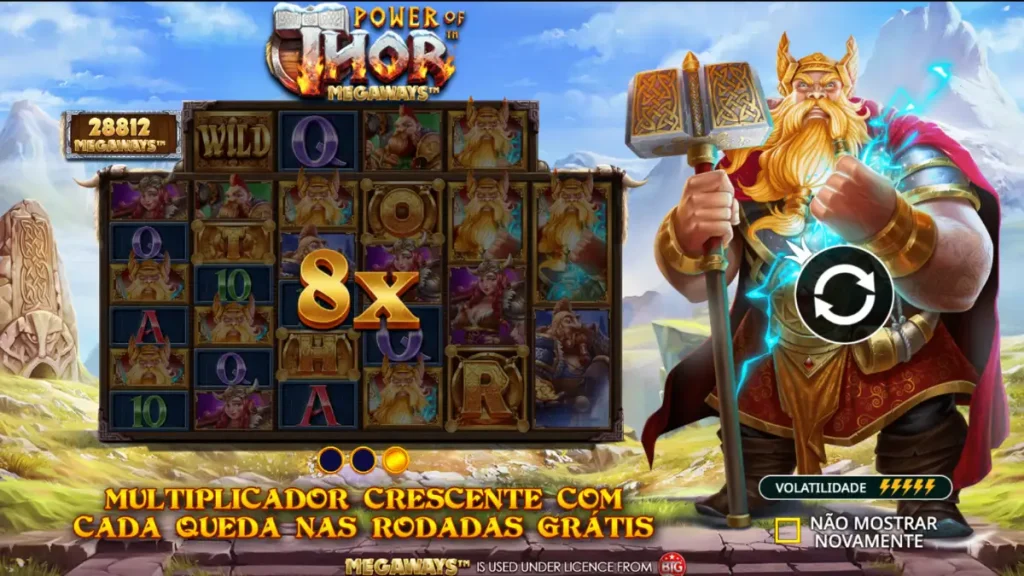 Como funciona o Power of Thor Megaways? imagem