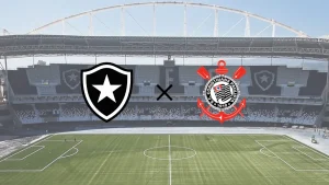 Botafogo x Corinthians: Receba até $500 em bônus na BC.Game