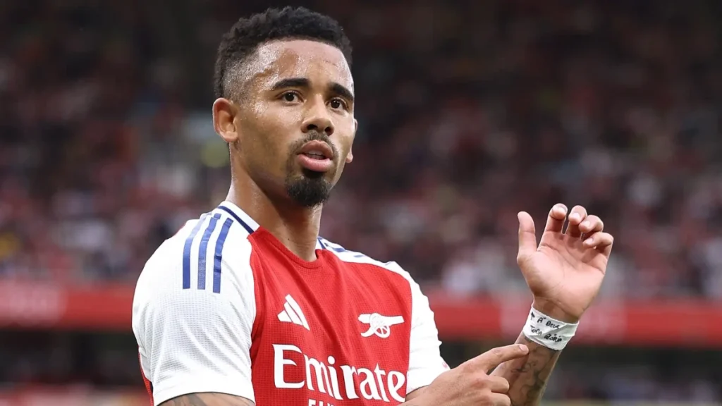 Crystal Palace x Arsenal Aposte no gol de Gabriel Jesus na Superbet