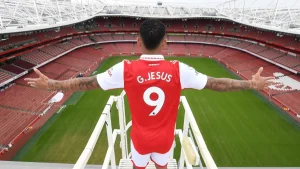 Arsenal x Newcastle: Aposte no gol de Gabriel Jesus na bet365