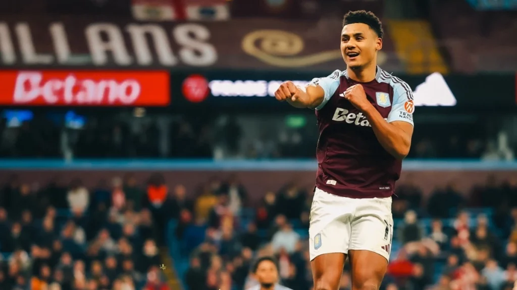 Aston Villa x West Ham gol Watkins imagem